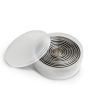 Round Shaped Metal Cookie Cutters - 10 Piece Set