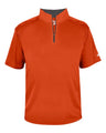 Badger Men's B-Core Short Sleeve Quarter-Zip