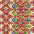Kaumari Path Tamale Printed Cotton Fabric - Diamond Pattern, Tamale, 54" Width (1 Yard)