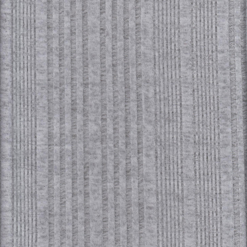 Rib Stretch Knit Fabric HT.GREY