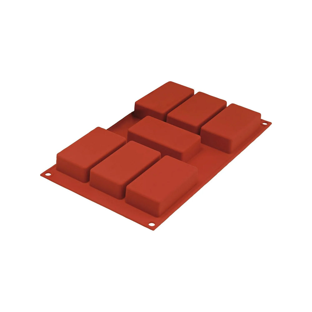 Silikomart Silicone Mold Rectangle 3.3 Oz, 1.89" x 3.42" x 0.94" High