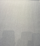 Cullen Ticking Stripe Thistle Lavender Linen Cotton Fabric - Thistle Lavender Ticking Stripe, 54" Width (1 Yard)