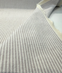 Cullen Ticking Stripe Thistle Lavender Linen Cotton Fabric - Thistle Lavender Ticking Stripe, 54" Width (1 Yard)