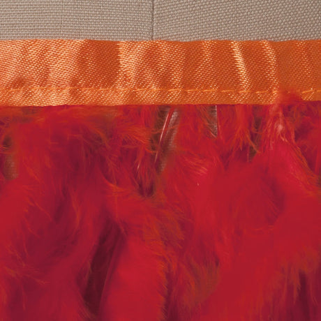 Orange Turkey Feather