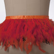 Orange Turkey Feather
