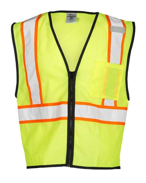 Chemically Treated Contrast Mesh Vest