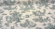 Green Pastoral Toile Cotton Bashette Fabric - Pastoral Toile, Green/Cream, 55" Width (1 Yard)