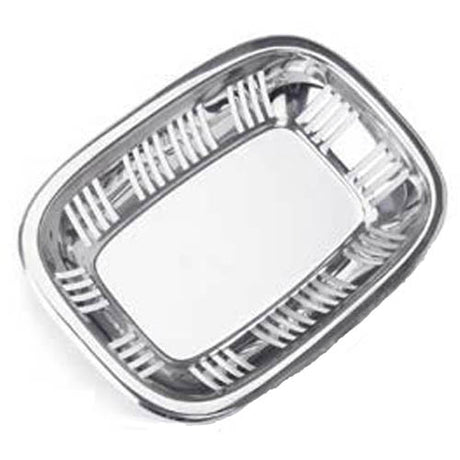 Eastern Tabletop Bread Tray - 11.5" x 8", Stainless Steel