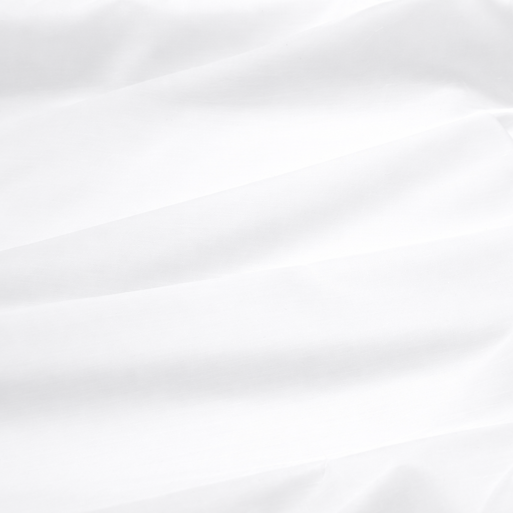 Batiste White Sheer Polyester Fabric - White Sheer Drapery, 118" Width (By The Yard)