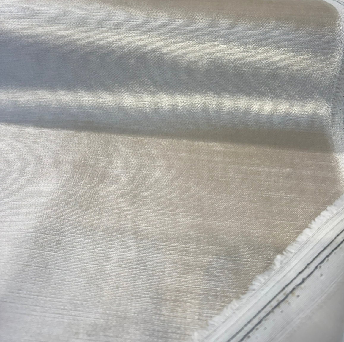 Luxury Velvet Beige Pearl Heavy Upholstery Fabric - Beige Pearl, 54" Width (1 Yard)