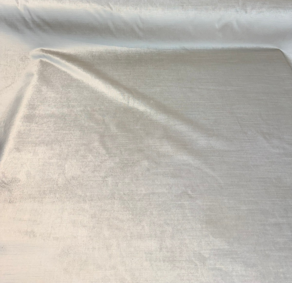 Luxury Velvet Beige Pearl Heavy Upholstery Fabric - Beige Pearl, 54" Width (1 Yard)