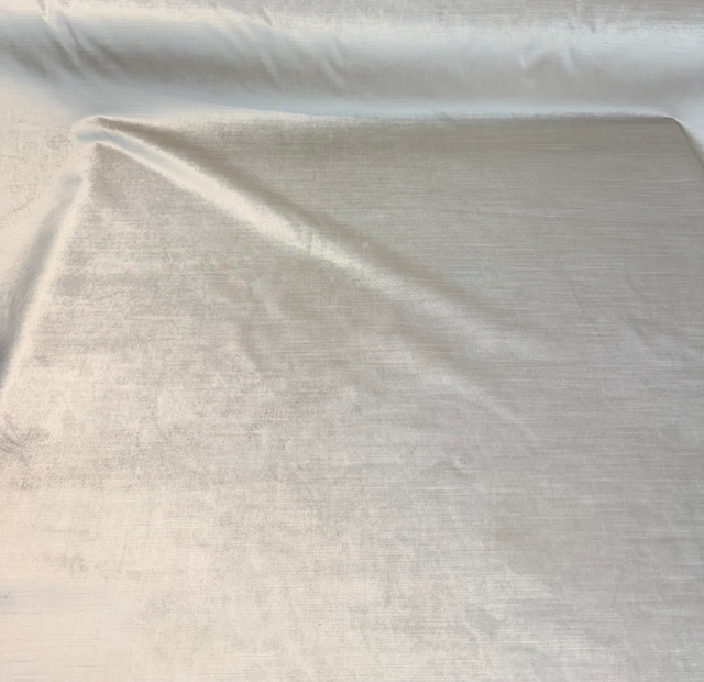Luxury Velvet Beige Pearl Heavy Upholstery Fabric - Beige Pearl, 54" Width (1 Yard)