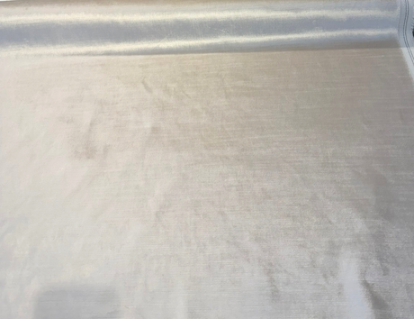Luxury Velvet Beige Pearl Heavy Upholstery Fabric - Beige Pearl, 54" Width (1 Yard)