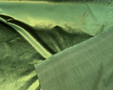 Luxury Velvet Hunter Green Heavy Upholstery Fabric - Hunter Green, 54" Width (1 Yard)