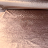 Luxury Velvet Mauve Pink Heavy Upholstery Fabric - Mauve Pink, Heavyweight, 54" Width (1 Yard)