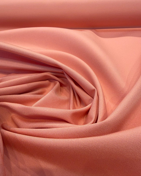 Sunbrella Canvas Solution-Dyed Acrylic Fabric - Coral Pink, Outdoor Canvas, 54" Width (By The Yard)