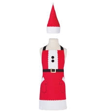Kid's Apron - Santa Daydream w/Santa Hat