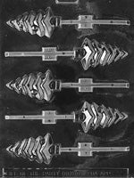 Christmas Tree Lolly Chocolate Mold - LPC035