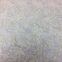 Floral Sequin Lace Fabric 52" Wide Polyester