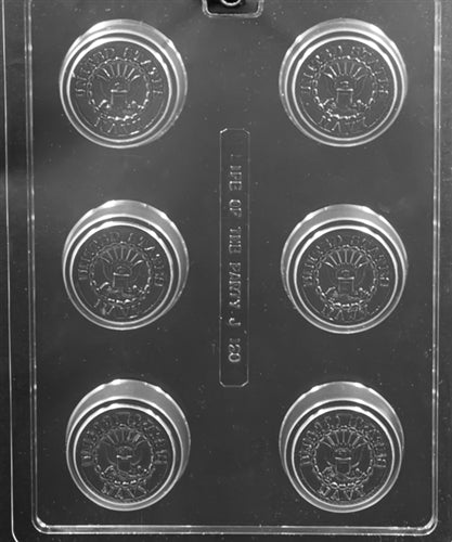 US Navy Sandwich Cookie Chocolate Mold - LPJ120