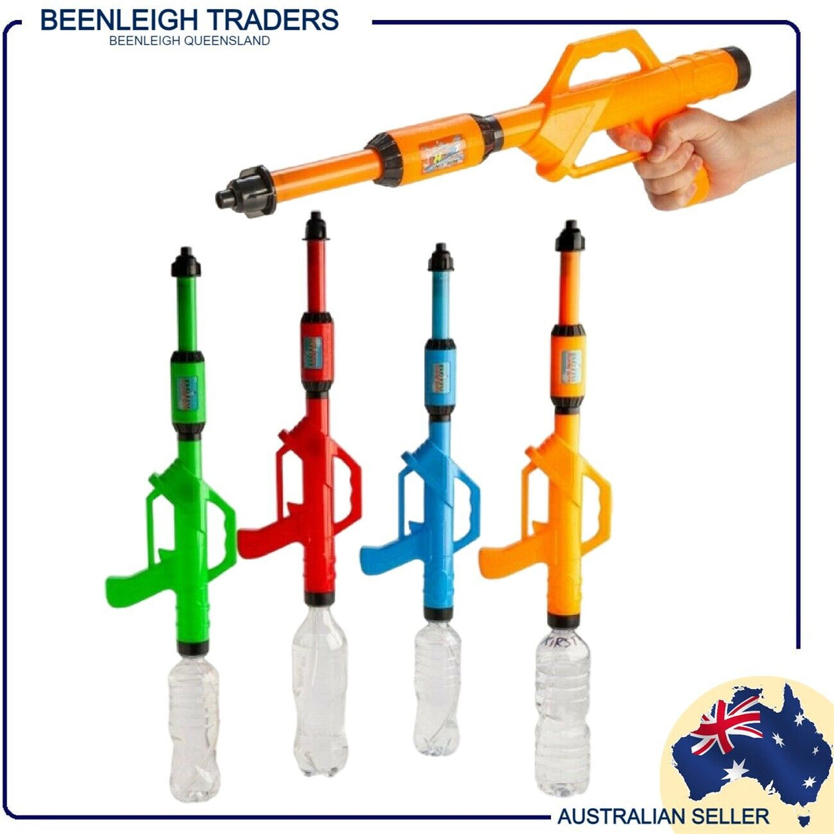 Soda Bottle Pump Water Shooter