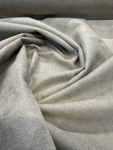 Sensation Performance Polyester Fabric - Cream Clay, Solid, 54" Width (1 Yard)