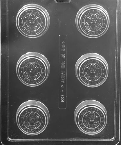 US Army Sandwich Cookie Chocolate Mold - LPJ122