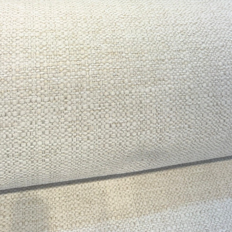 Sugarshack Ivory Performance Chenille Fabric - Warm Ivory / Soft Cream, 54" Width (1 Yard)
