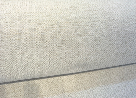 Sugarshack Ivory Performance Chenille Fabric - Warm Ivory / Soft Cream, 54" Width (1 Yard)