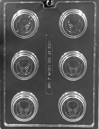 US Air Force Sandwich Cookie Chocolate Mold - LPJ124