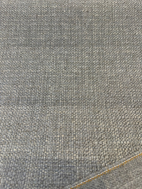 Sugarshack Mineral Gray Performance Upholstery Chenille Fabric - Mineral Gray, Textured Weave, 54" Width (1 Yard)