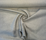 Sugarshack Mineral Gray Performance Upholstery Chenille Fabric - Mineral Gray, Textured Weave, 54" Width (1 Yard)