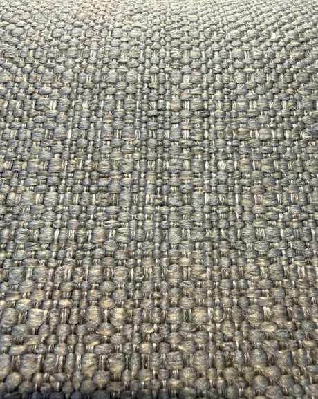 Sugarshack Mineral Gray Performance Upholstery Chenille Fabric - Mineral Gray, Textured Weave, 54" Width (1 Yard)