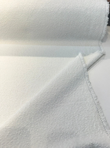 Bloke Boucle Upholstery Fabric - Snow White, 54" Width, Railroaded (1 Yard)