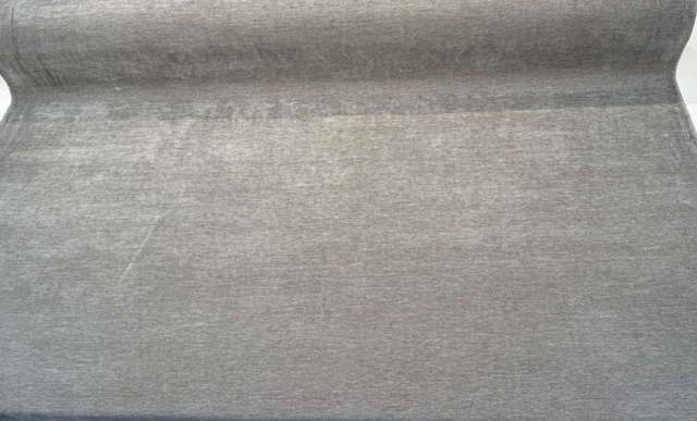 Velvet Dolphin Gray Polyester Velvet Fabric - Dolphin Gray, Solid Texture, 54" Width (1 Yard)