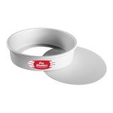 Fat Daddio's Anodized Aluminum Round Cheesecake Pan with Loose Bottom, 9" Dia. x 2" Deep
