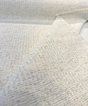 Panama Opal Ivory Blend Chenille Upholstery Chenille Fabric - Ivory White, Textured, 54" Width (1 Yard)