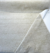 Empire Beach Beige Lush Soft Chenille Fabric - Beach Beige, 55" Width (1 Yard)