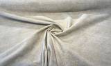 Empire Beach Beige Lush Soft Chenille Fabric - Beach Beige, 55" Width (1 Yard)