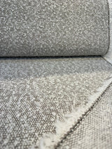Bloke Cotton Boucle Fabric - Pumice White, Boucle Texture, 54" Width (1 Yard)