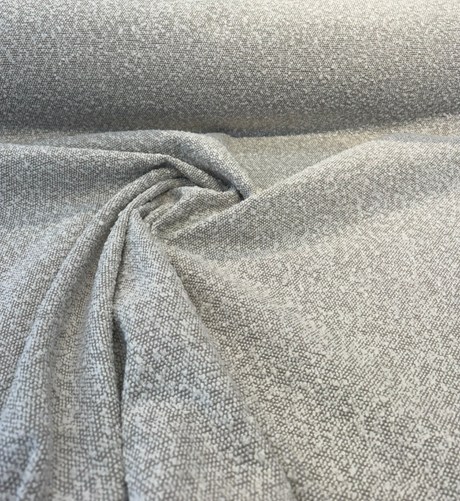 Bloke Cotton Boucle Fabric - Pumice White, Boucle Texture, 54" Width (1 Yard)