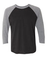 Next Level® Crewneck Triblend Three Quarter Raglan T-Shirt