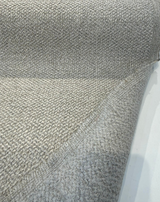 Dreamy Pewter Gray Revolution Boucle Upholstery Fabric - Pewter Gray Boucle Texture, 54" Width (1 Yard)