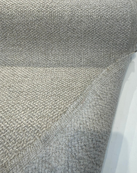 Dreamy Pewter Gray Revolution Boucle Upholstery Fabric - Pewter Gray Boucle Texture, 54" Width (1 Yard)
