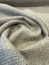 Dreamy Pewter Gray Revolution Boucle Upholstery Fabric - Pewter Gray Boucle Texture, 54" Width (1 Yard)