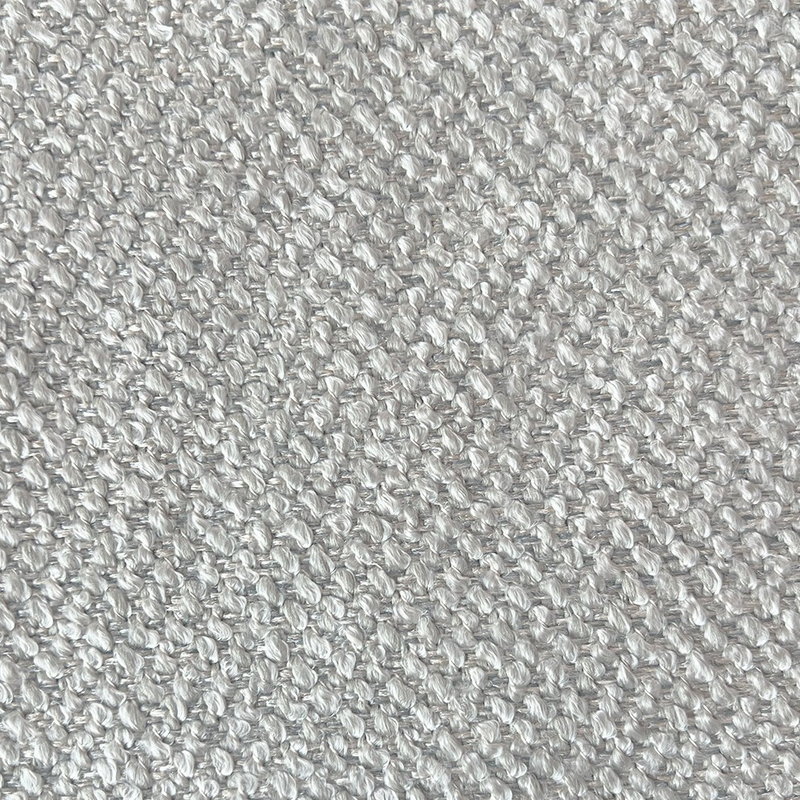 Dreamy Pewter Gray Revolution Boucle Upholstery Fabric - Pewter Gray Boucle Texture, 54" Width (1 Yard)