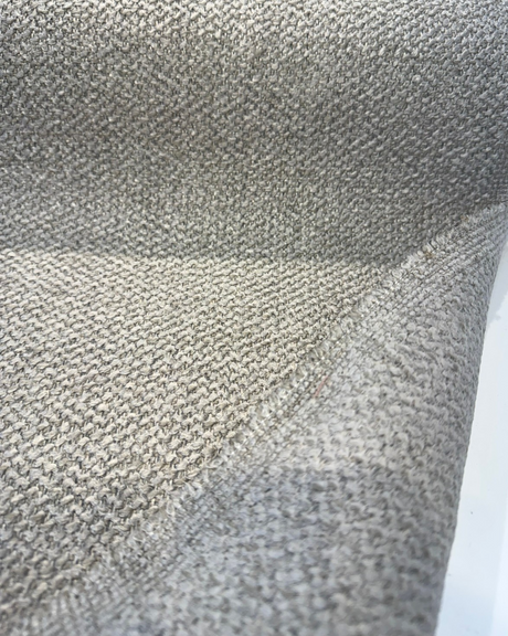 Dreamy Pewter Gray Revolution Boucle Upholstery Fabric - Pewter Gray Boucle Texture, 54" Width (1 Yard)