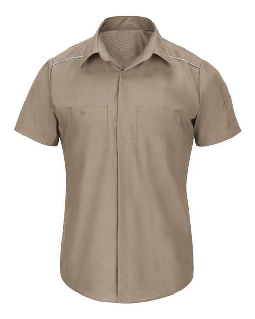Red Kap Men's Short Sleeve Pro Airflow Work Shirt