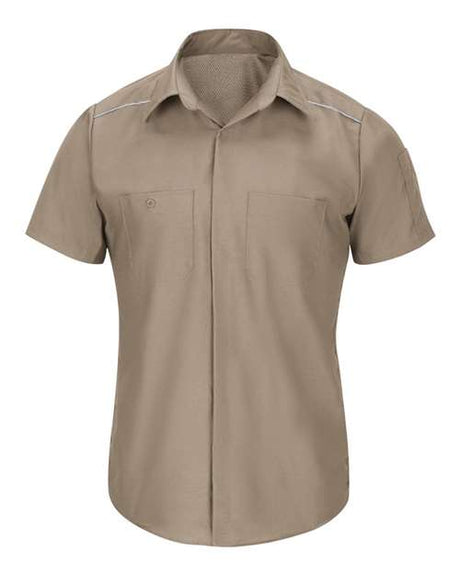 Red Kap Men's Short Sleeve Pro Airflow Work Shirt