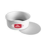 Fat Daddio's Anodized Aluminum Round Cheesecake Pan with Loose Bottom, 7" Dia. x 3" Deep